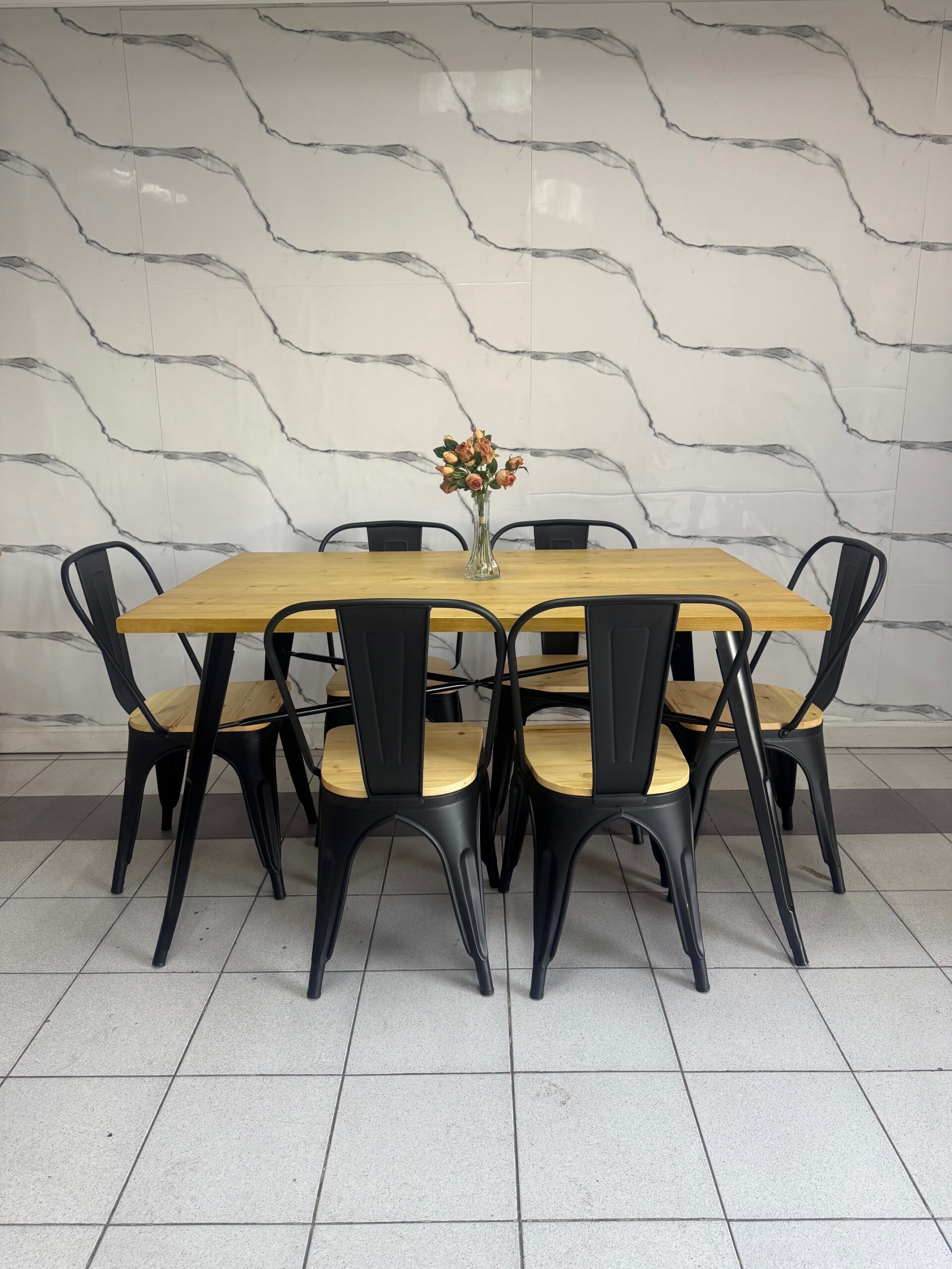 Comedor tolix 1,40 x 90 x 75 - Imagen 3